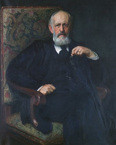 Banker J. Henrik Palme, Creator of Djursholm Villa Town by Robert Thegerstrom